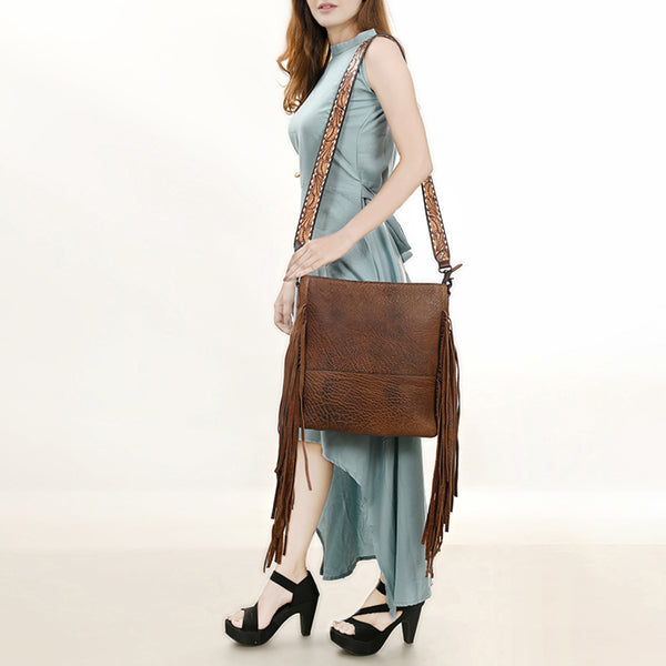 ADBGZ256B Shoulder Genuine Western Leather Women Bag