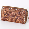 LC-ADBGZ447A Wallet Genuine Western Leather Women Bag