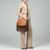 LC-ADBGZ481 Crossbody Genuine Western Leather Women Bag