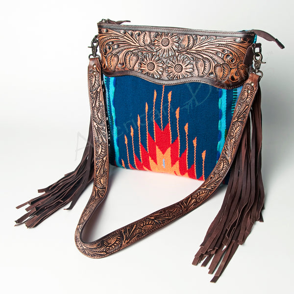 LC-ADBGZ306L Crossbody Genuine Western Leather Women Bag