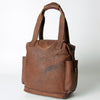 LC-ADBGZ430C Full-Grain Leather Western Backpack Bag - Rustic Everyday Carry by American Darling
