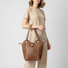 LC-ADBGZ437A Tote Genuine Western Leather Women Bag