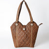 LC-ADBGZ437A Tote Genuine Western Leather Women Bag