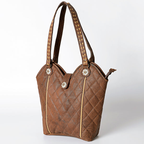 LC-ADBGZ437A Tote Genuine Western Leather Women Bag