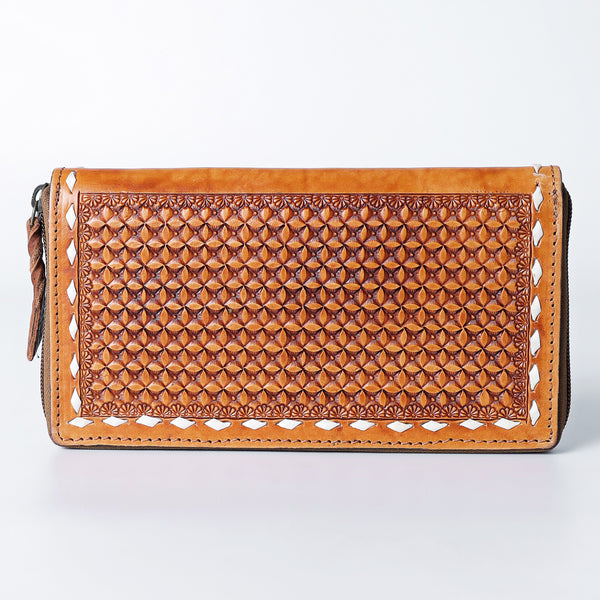 LC-ADBGZ448 Wallet Genuine Western Leather Women Bag