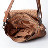 LC-ADBGZ457B Messenger Genuine Western Leather Women Bag Sage
