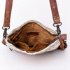 ADBG719 American Darling Western Leather Large Cross body Bag Hair-On Cowhide Fringed Purse