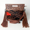 LC-ADBGS146 Crossbody Genuine Western Leather Women Bag Mae
