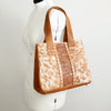 ADBGA210 American Darling Floral Tooled Leather Cowhide Studded Shoulder Bag