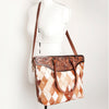 ADBGI105 Western Tote Bag - Genuine Leather & Hair-On Hide with Tooled Detailing