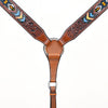 BEBCE124ME-Western leather Breast Collar