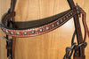 BEHSE131-Western Leather Headstall