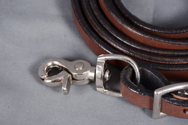 BERNE137-American Leather Split Reins