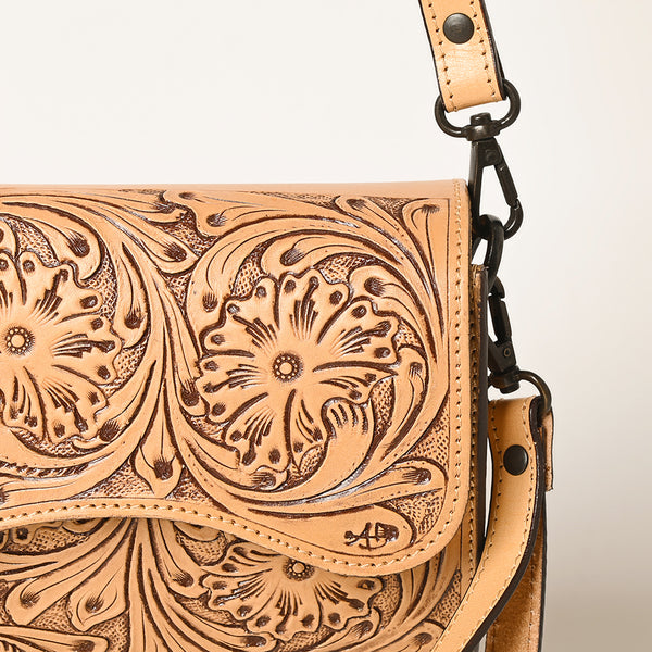 LC-ADBGZ460A Wristlet Genuine Western Leather Women Bag