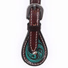 BER104-Western American Leather Spur Strap