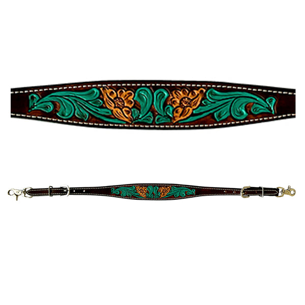 BER104-Western Leather Wither Straps