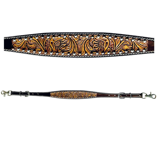 BER106-Western Leather Wither Straps