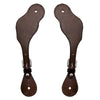 BER110-Western American Leather Spur Strap