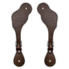 BER113-Western American Leather Spur Strap