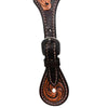 BER113-Western American Leather Spur Strap