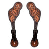 BER113-Western American Leather Spur Strap