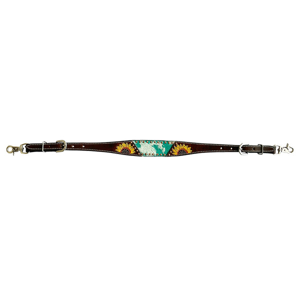 BER118-Western Leather Wither Straps
