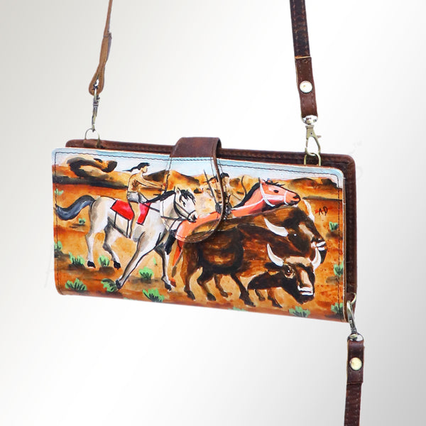 ADBGM113 Crossbody Genuine Western Leather Women Bag Belle