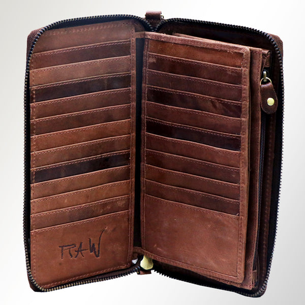 ADBGM231 American Darling Luxury Leather Crossbody Organiser with Multi-Compartment Design