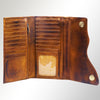 ADBGM179 Handcrafted Western Tooled Leather Crossbody with Artistic Rodeo Design