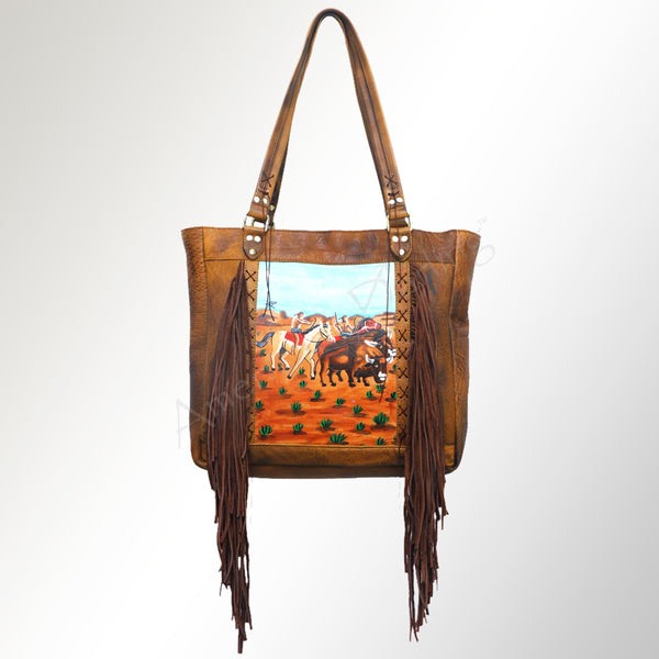 ADBGM166 Tote Genuine Western Leather Women Bag