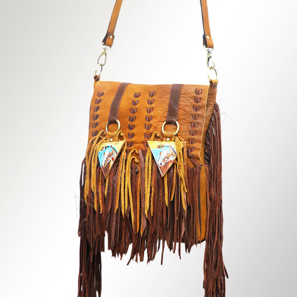 LC-ADBGM233R22 Messenger Genuine Western Leather Women Bag