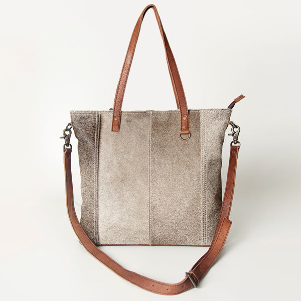ADBG106 American Darling Hair-on Cowhide Western Tote Bag Genuine Leather