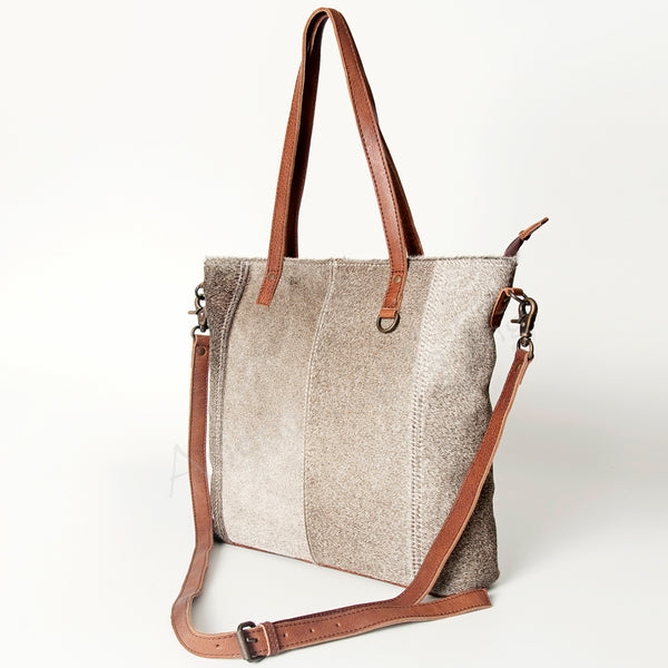 ADBG106 American Darling Hair-on Cowhide Western Tote Bag Genuine Leather