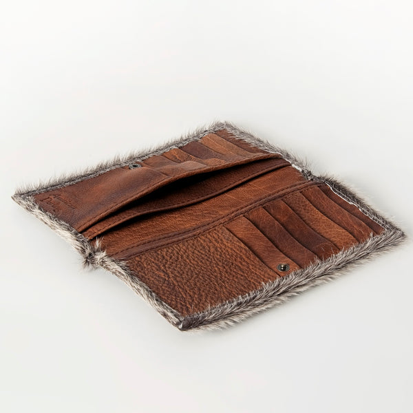 ADBG258 American Darling Wallet Bag - Handcrafted Hair-On Cowhide & Genuine Leather Western Wallet