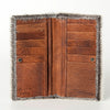 ADBG258 American Darling Wallet Bag - Handcrafted Hair-On Cowhide & Genuine Leather Western Wallet