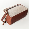 ADBG399 American Darling Hair-On Cowhide Toiletry Bag