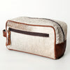 ADBG399 American Darling Hair-On Cowhide Toiletry Bag