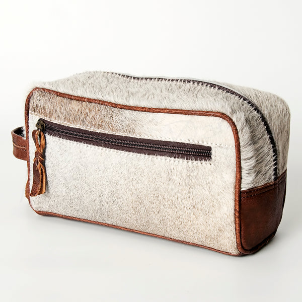 ADBG399 American Darling Hair-On Cowhide Toiletry Bag