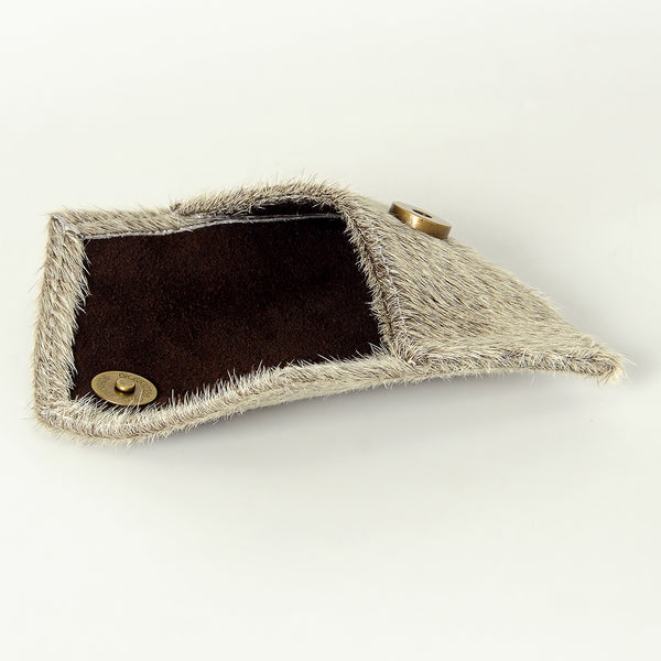 ADBG445 Coin Purse Hair On Genuine Western Leather Women Bag