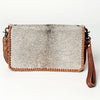 ADBG485 American Darling Braided Cowhide Leather Organiser Bag