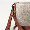 ADBG485 American Darling Braided Cowhide Leather Organiser Bag