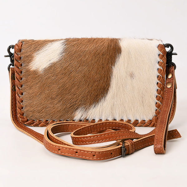 ADBG485 American Darling Braided Cowhide Leather Organiser Bag