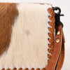 ADBG485 American Darling Braided Cowhide Leather Organiser Bag