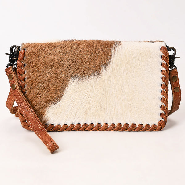 ADBG485 American Darling Braided Cowhide Leather Organiser Bag