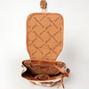 ADBG620 American Darling Hair-On Cowhide Western Leather Backpack Bag with Hand Tooled Detailing
