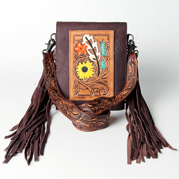 LC-ADBGZ285A Large Crossbody Genuine Western Leather Women Bag