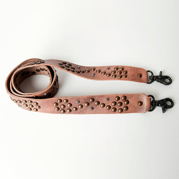 LC-ADBT137B Full Grain Genuine Leather Handle Strap