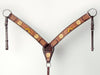 LC-ADPAF135-BC Western Leather Breast Collar