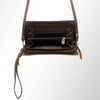 ADBGM169 Hand-Painted Leather Crossbody Purse - Multiple Western Scene