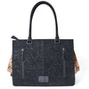 ADBG230 American Darling Western Leather Tote Bag - Hand Tooled Floral Carved Damascus Purse
